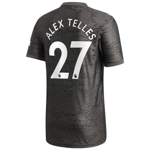 Maglia Manchester United NO.27 Alex Telles Away 20/21 Nero